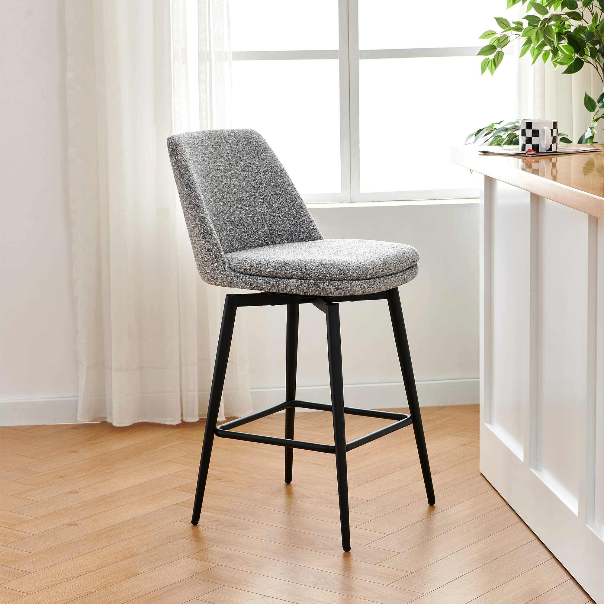Eli Swivel Bar & Counter Stool - Image 24