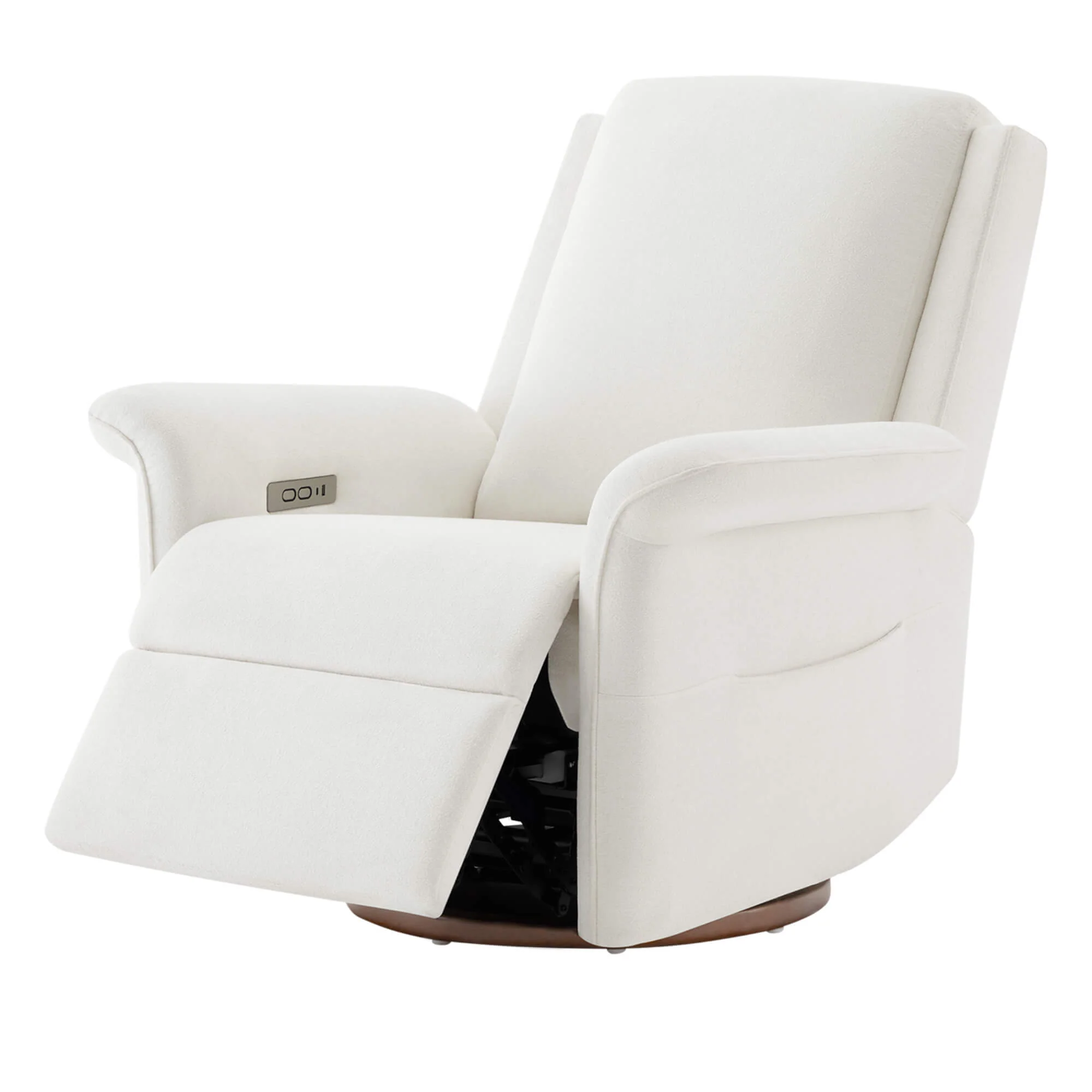 Mila Power Swivel Nursery Glider Recliner - Image 12