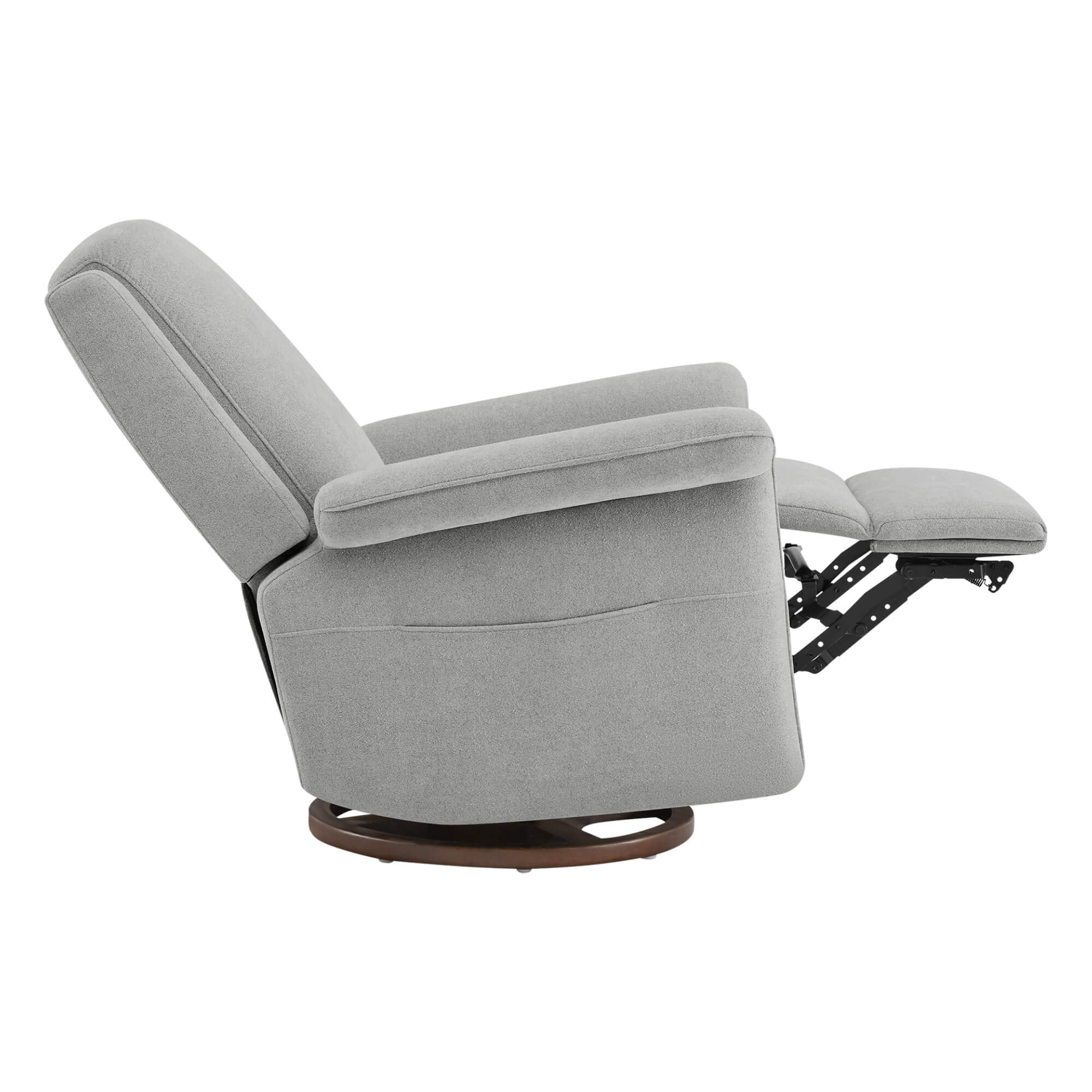Mila Power Swivel Nursery Glider Recliner - Image 17