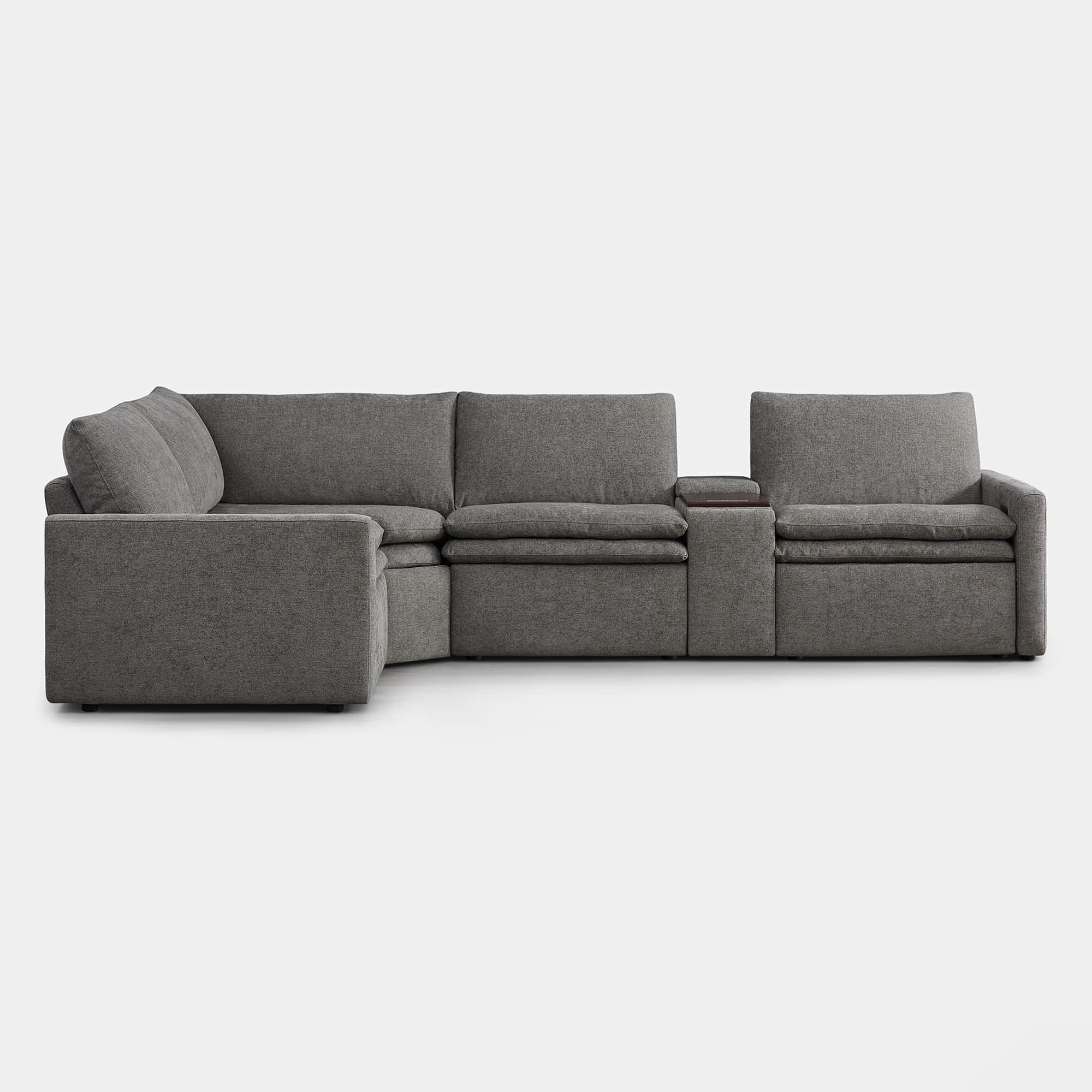 Ohana 4-Seat Zero Gravity Modular Reclining Sofa - Image 14