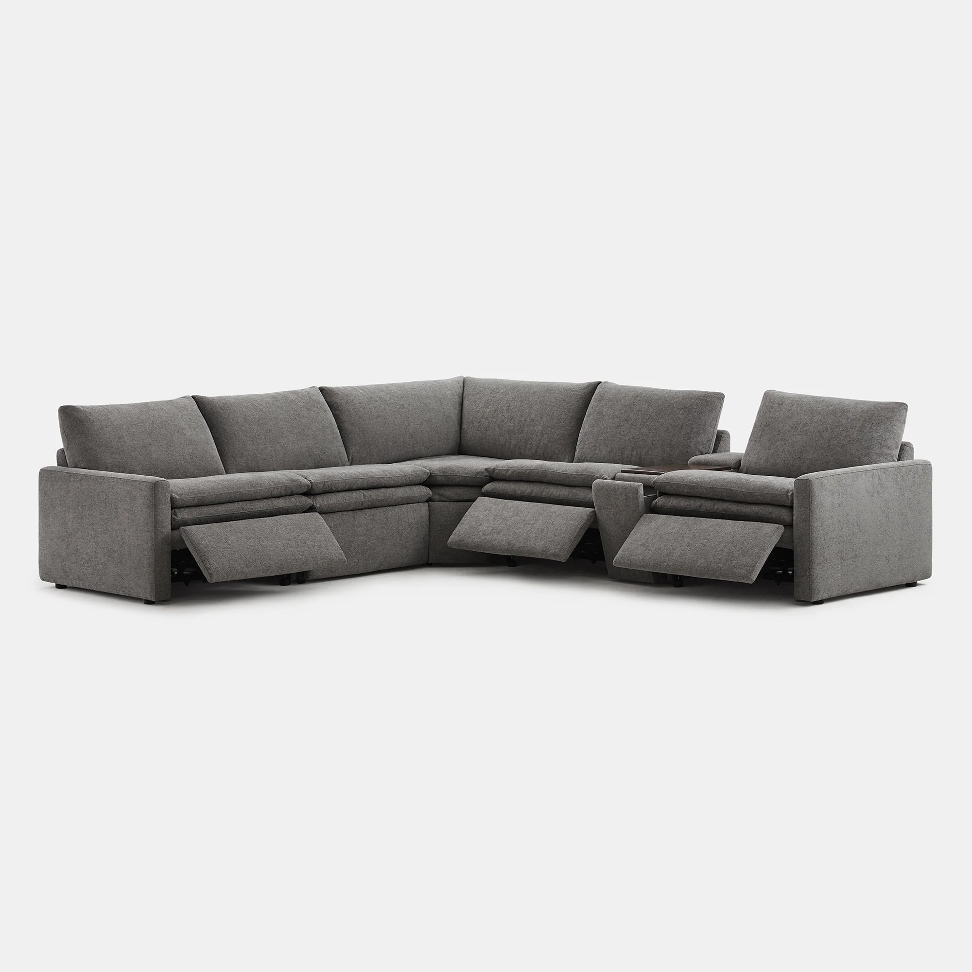 Ohana 5-Seat Zero Gravity Modular Reclining Sofa - Image 32