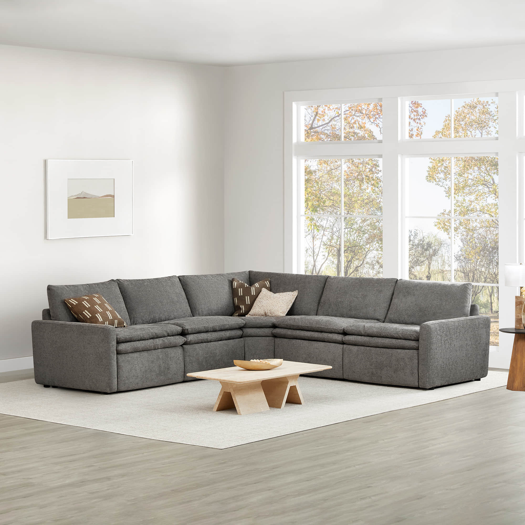 Ohana 5-Seat Zero Gravity Modular Reclining Sofa - Image 75