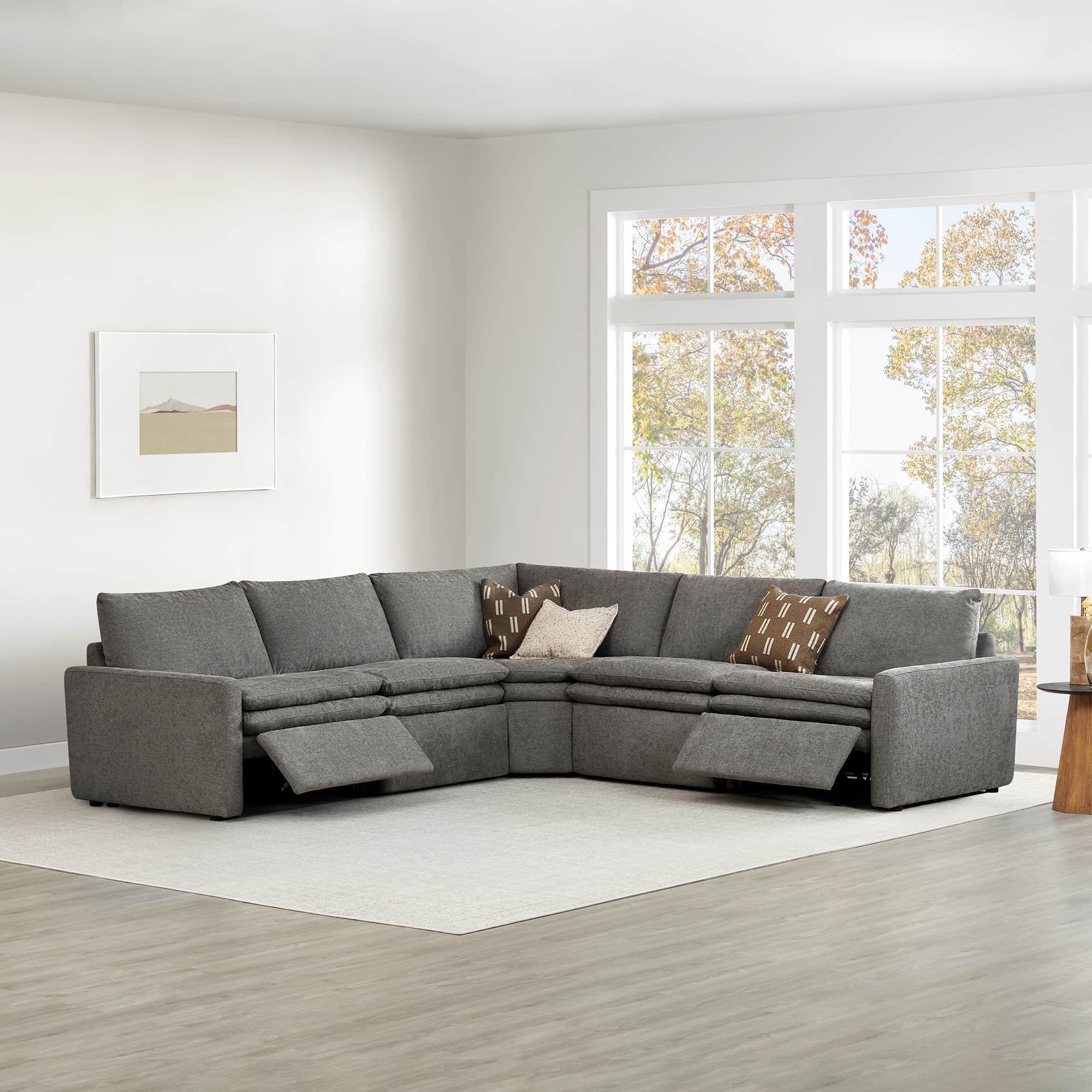 Ohana 5-Seat Zero Gravity Modular Reclining Sofa - Image 76