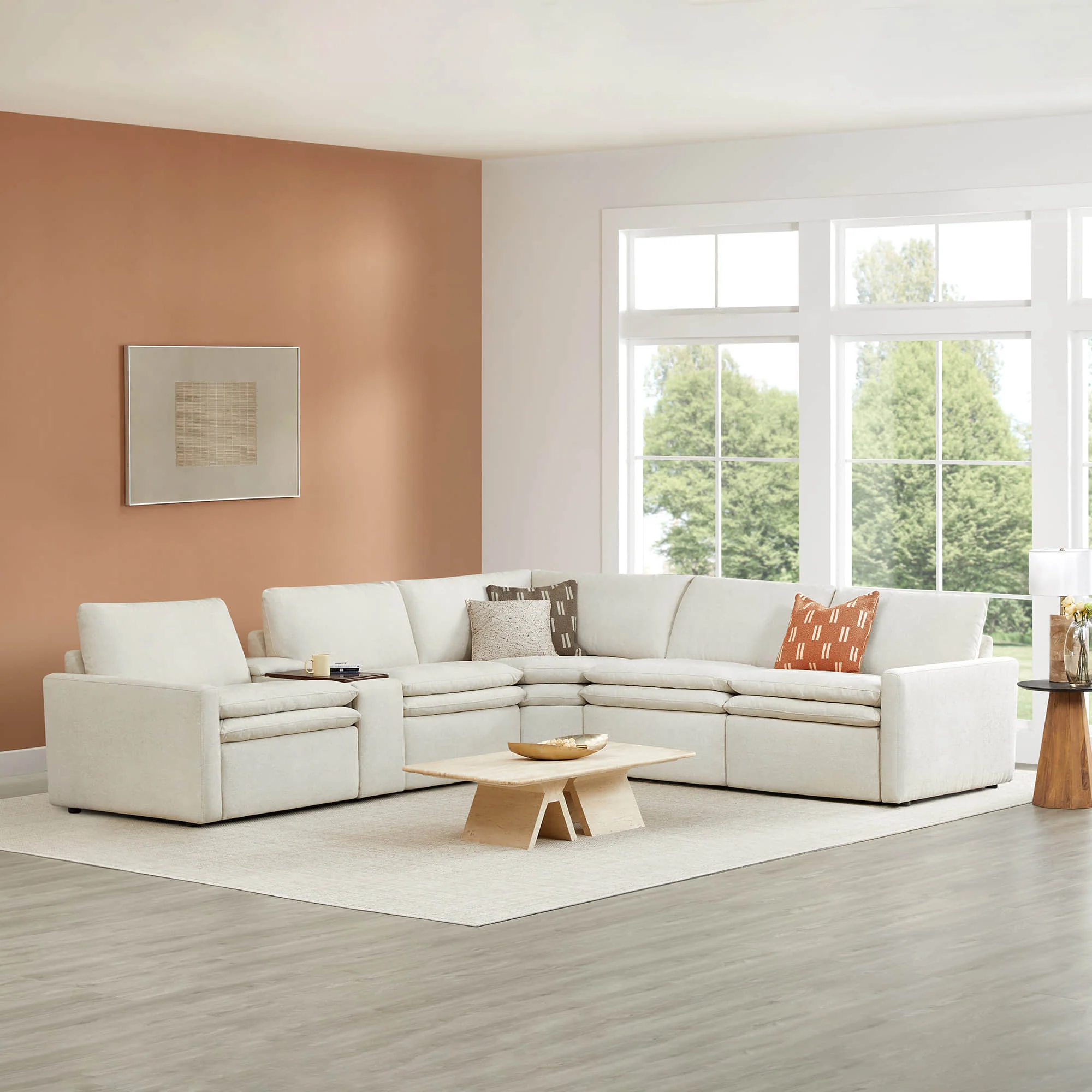 Ohana 5-Seat Zero Gravity Modular Reclining Sofa - Image 79