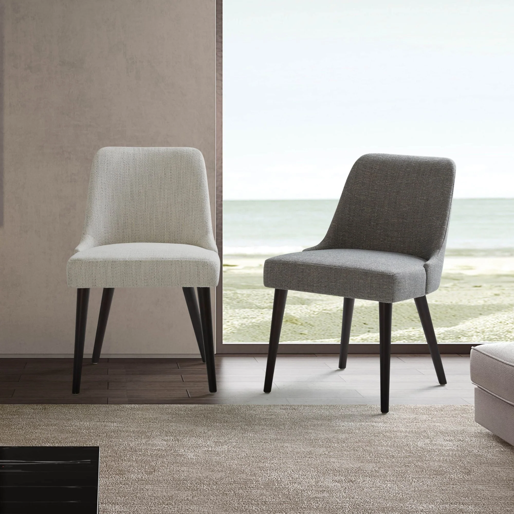 Rhett Durable Performance Fabric Dining Chair - Image 13
