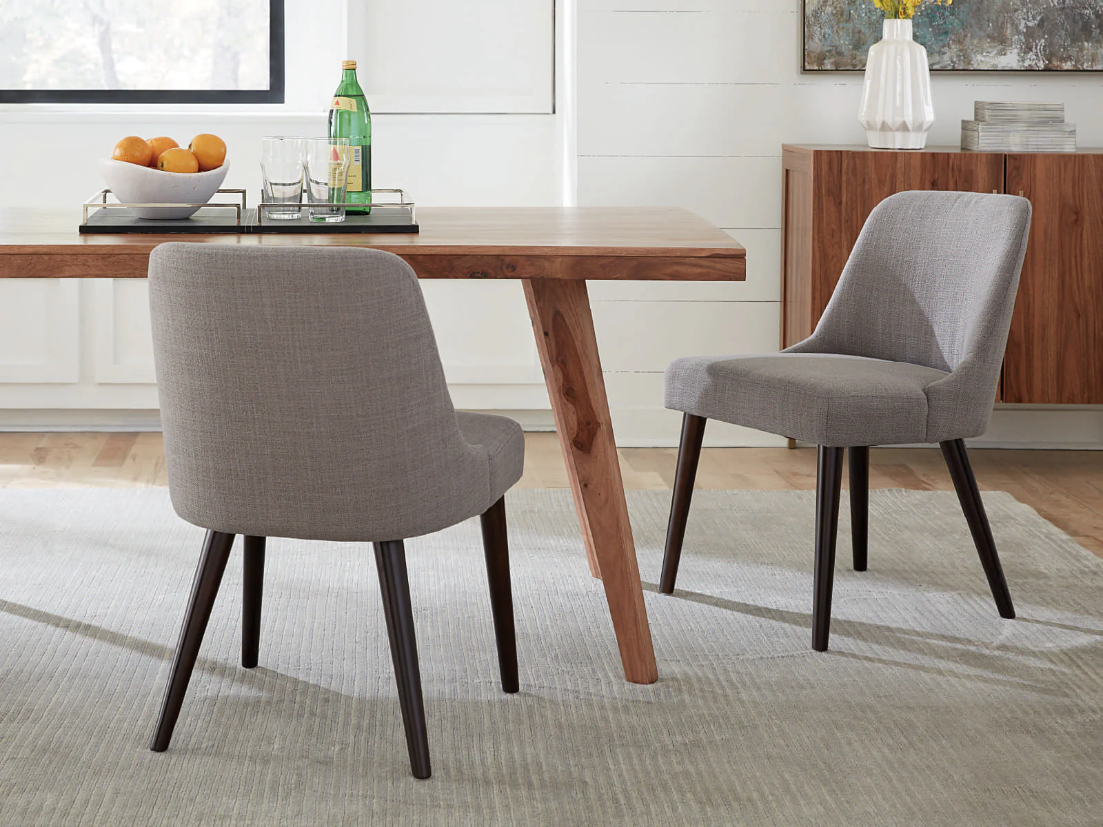 Rhett Durable Performance Fabric Dining Chair - Image 6