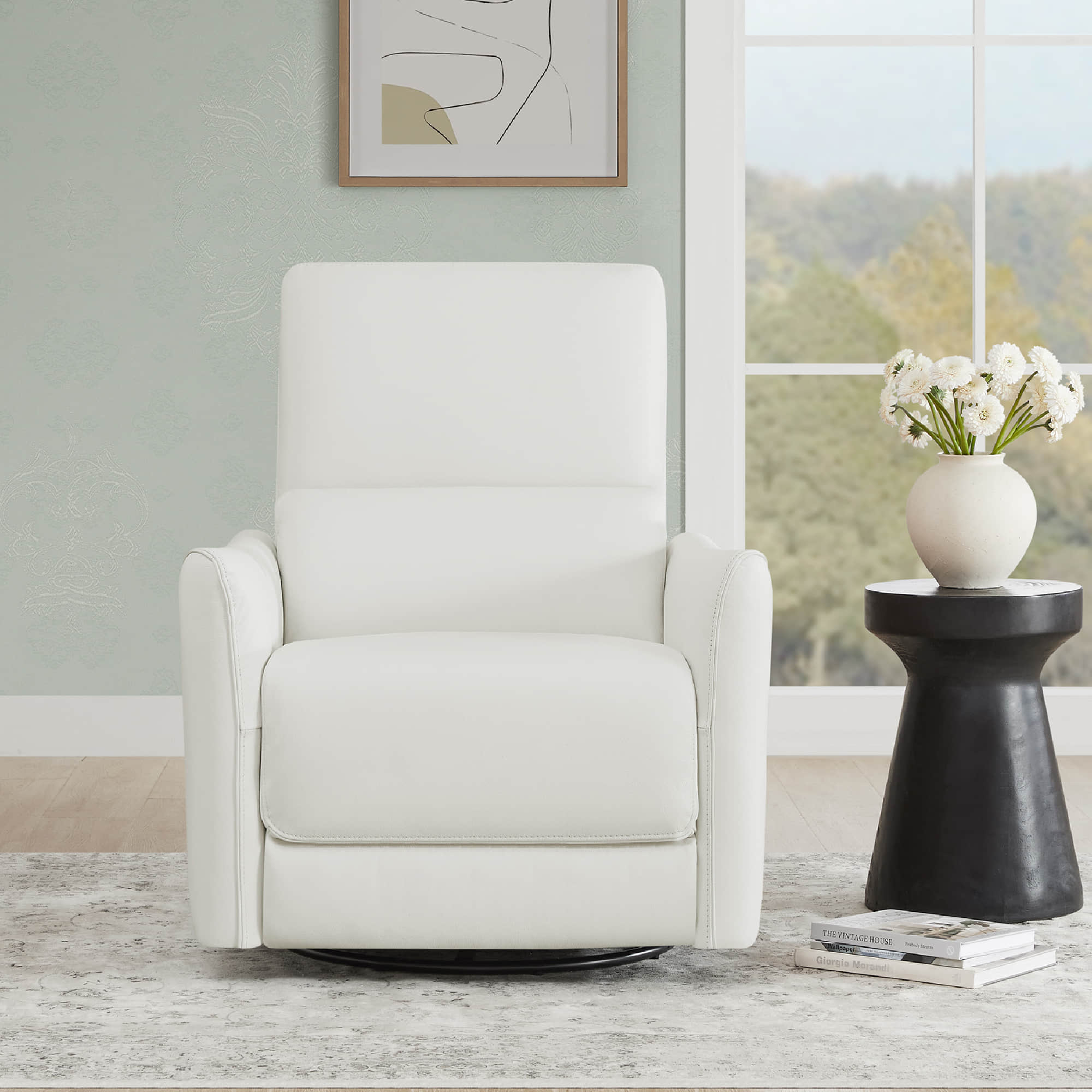 Tracee Power Swivel Nursery Glider Recliner - Image 105