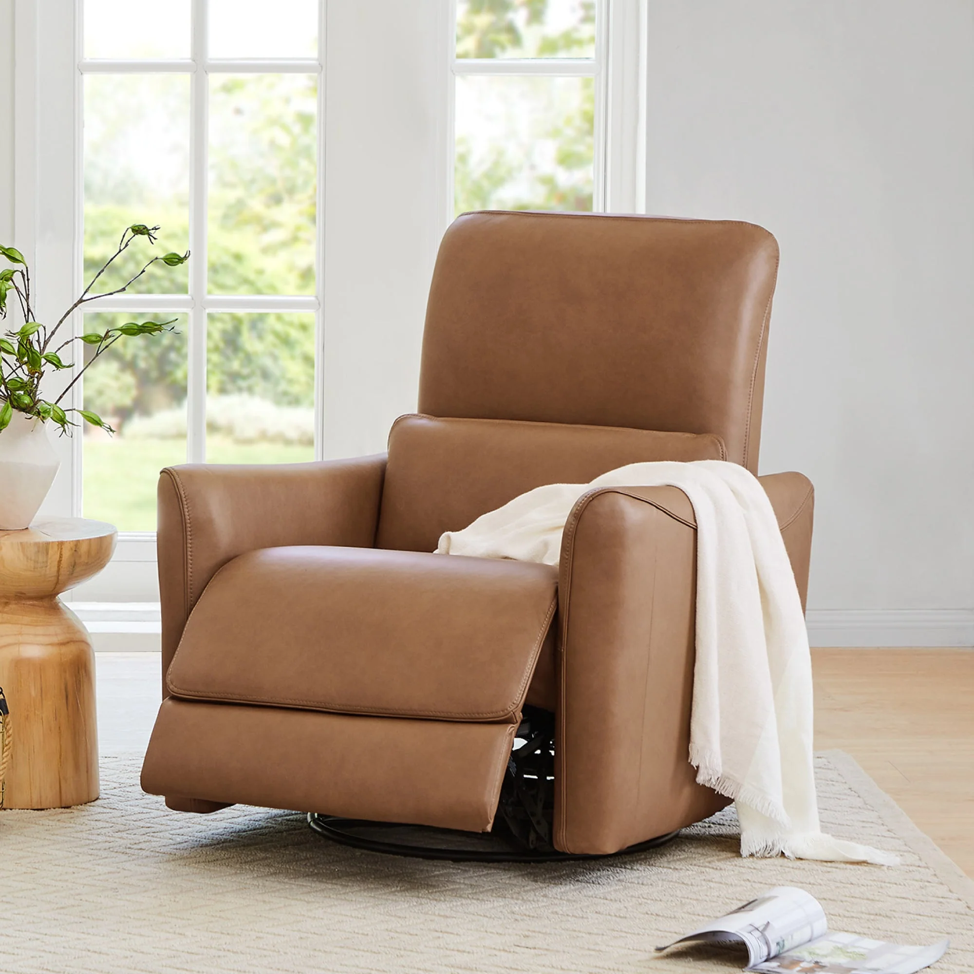Tracee Power Swivel Nursery Glider Recliner - Image 59
