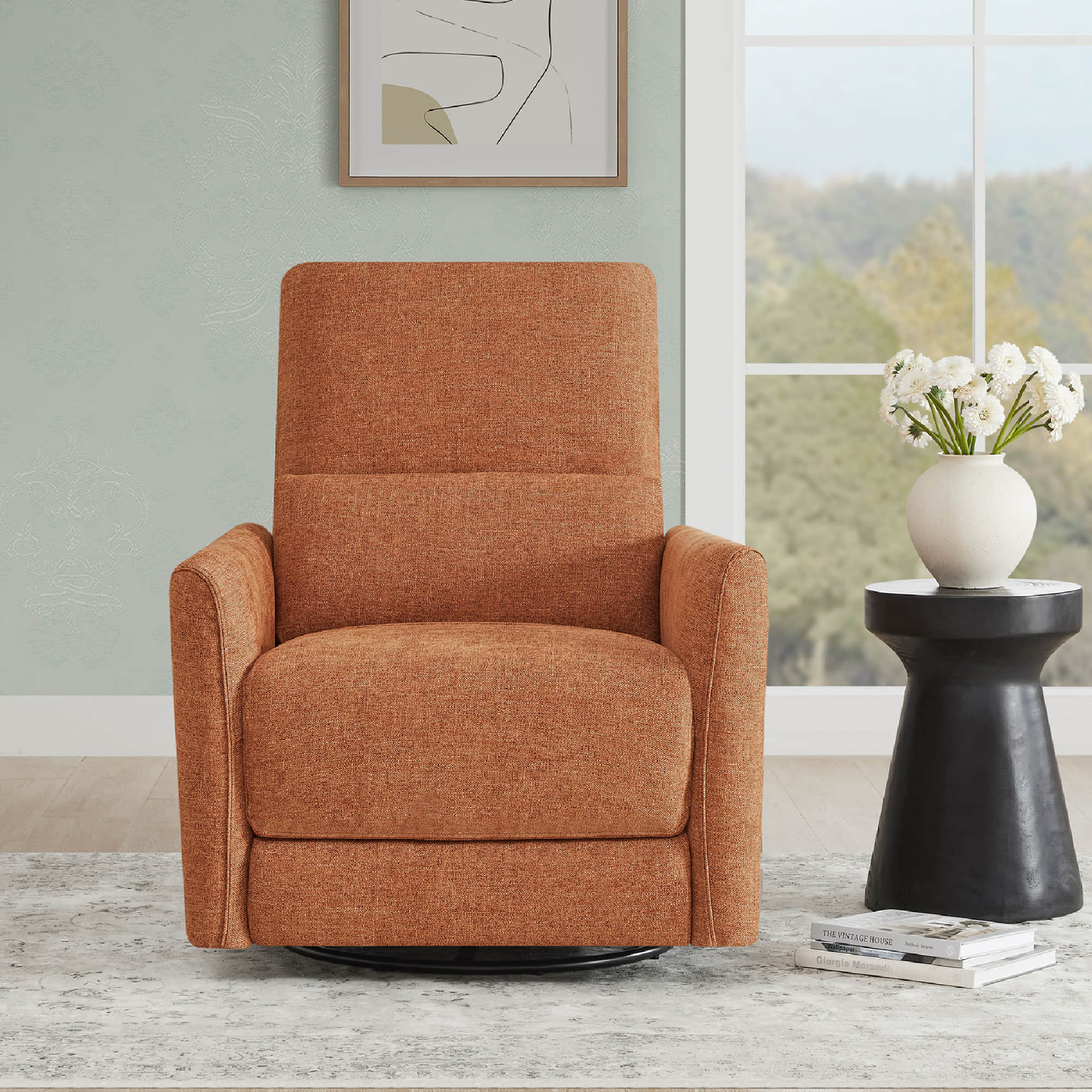 Tracee Power Swivel Nursery Glider Recliner - Image 85