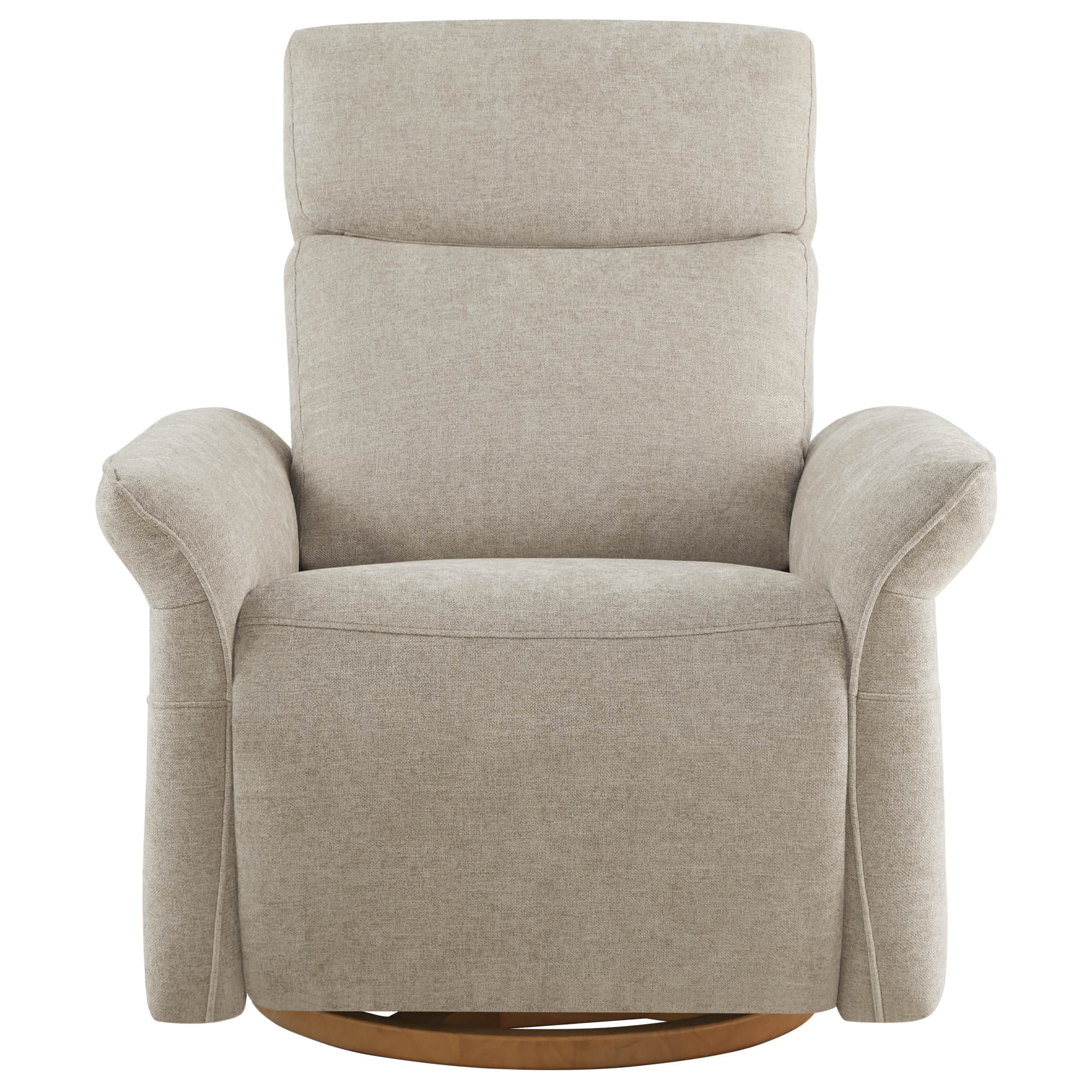 Vinca Modern Power Swivel Glider Recliner with Power Lumbar & Headrest - Image 22