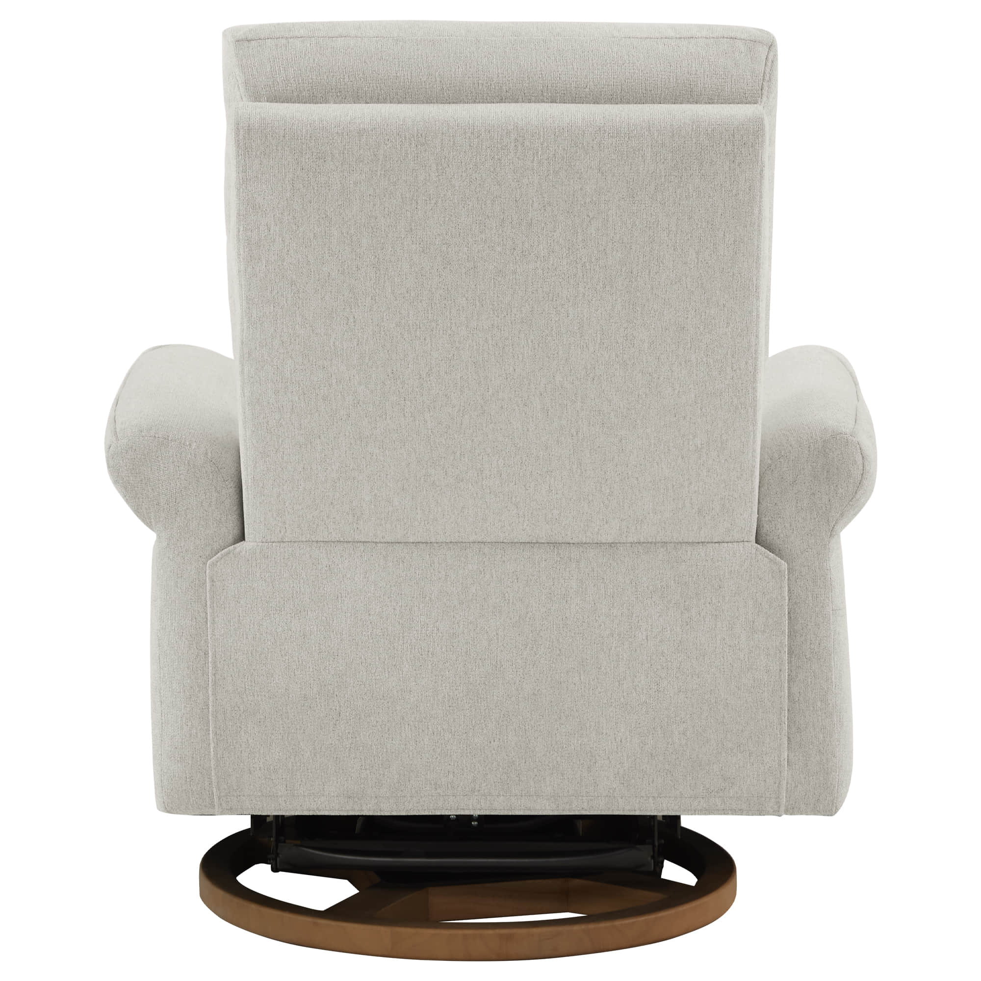 Vinca Power Swivel Nursery Glider Recliner with Power Lumbar & Headrest - Image 7