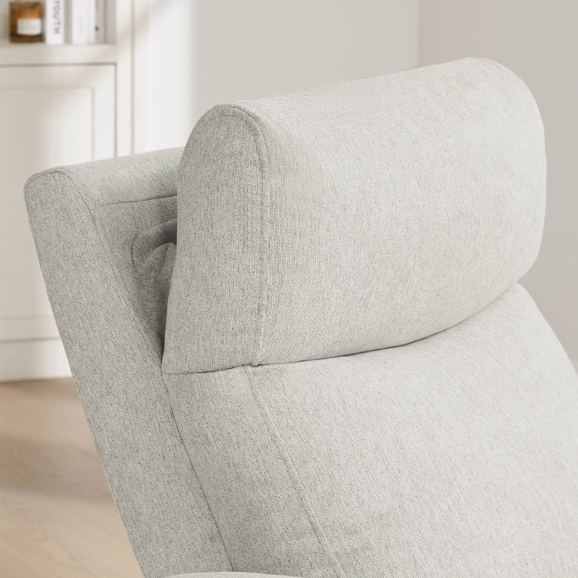 Vinca Power Swivel Nursery Glider Recliner with Power Lumbar & Headrest - Image 72